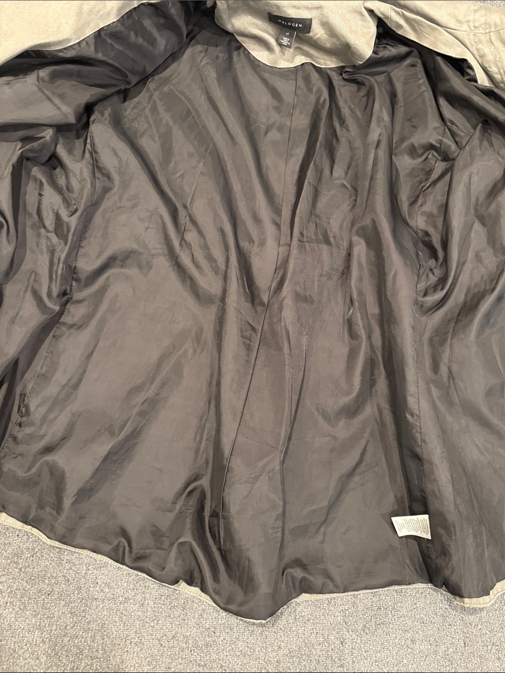 Halogen Olive Utility Drawstring Jacket XL - Picture 6 of 10